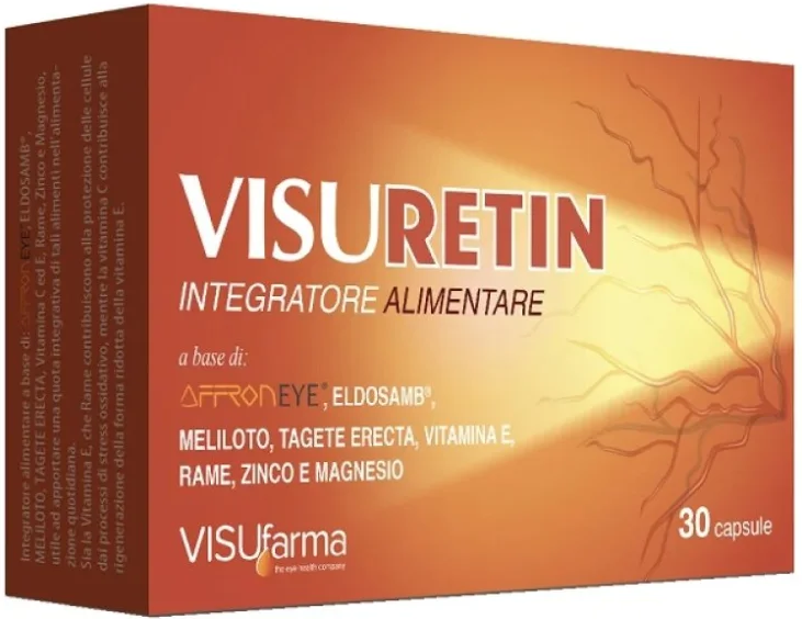 Visufarma Visuretin 30 Cápsulas