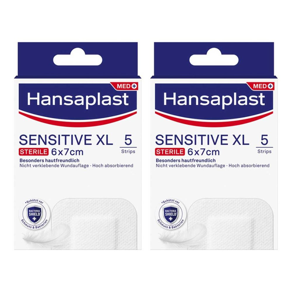 Beiersdorf AG Hansaplast Steriler Wundverband XL 6x7 cm 08104837