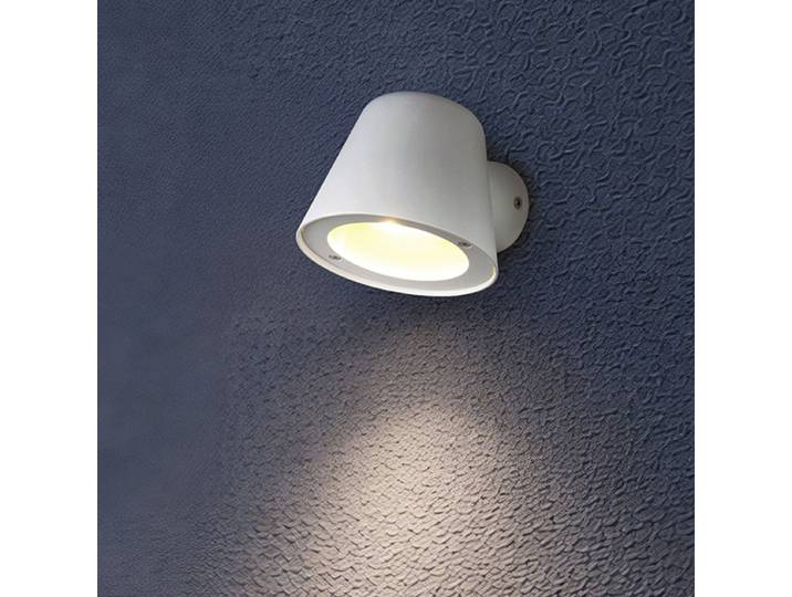 Applique murale Beni 12 x 11 x 15cm Blanc/Blanc