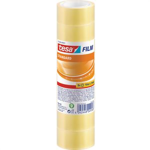 Tesa Tesa Klebeband 57206,  film, 19mm x 10m, transparent, Kern-Ø 26mm, 8 Stück