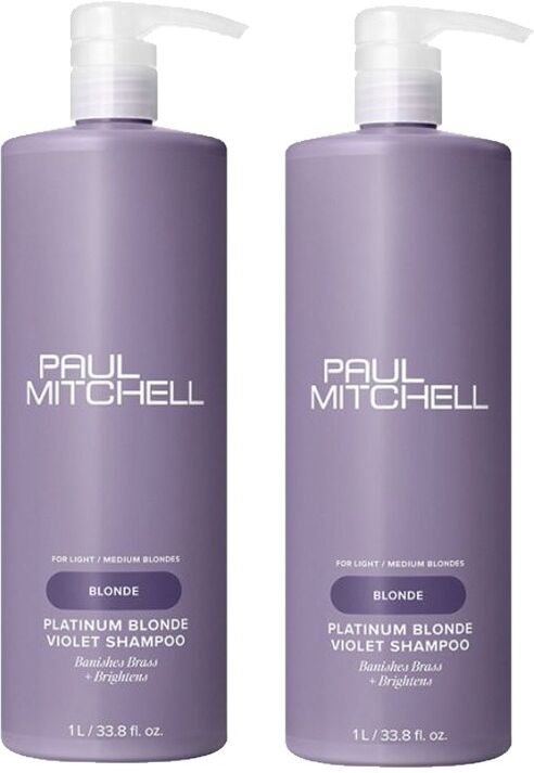 Paul Mitchell DOUBLE Platinum Blonde Violet Shampoo 1000ml