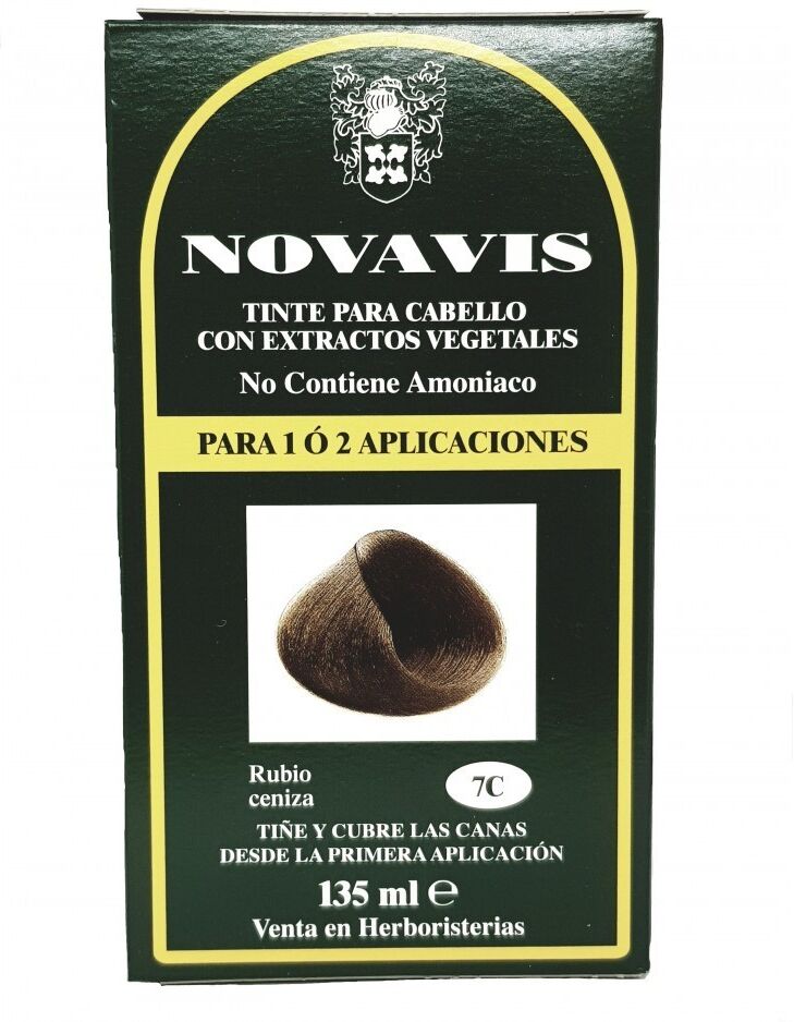 Novavis Dye with Plant Extracts 135 ml 7C Rubio Ceniza