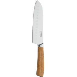 kuppels Santokumesser Wood 17cm - natur