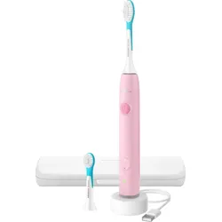 PHILIPS Sonicare HX6600/41 For Kids Smart, Elektrische Kinderzahnbürste Pink, Reinigungstechnologie: Schalltechnologie