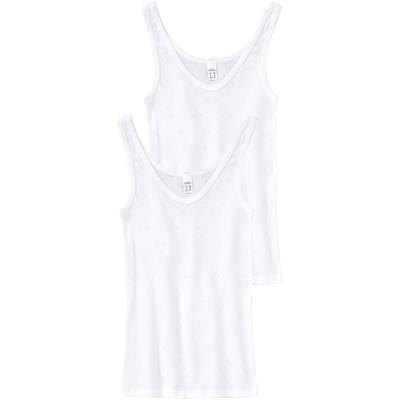 Achselhemd SPEIDEL "Nora", Damen, Gr. 38, N-Gr, weiß, Jaquard, Obermaterial: 100% Baumwolle, unifarben, körpernah, tiefer Rundhals, Unterhemden, Keine störenden Seitennähte, Baumwolle, hochwertig, eng, bequem