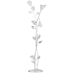Stehleuchte Marilena Weiß/Silber max. 6 Watt
