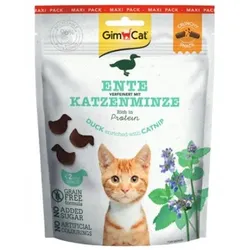 GimCat Knusprige Snacks Ente & Katzenminze 140 g Knusprige Katzenleckerlis