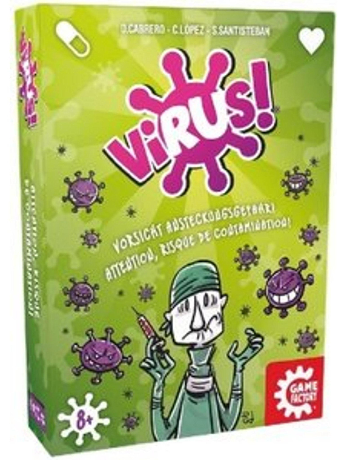 Game Factory Virus meertalig boek