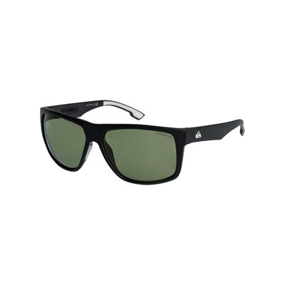 Sonnenbrille QUIKSILVER "Transmission P", Herren, schwarz (schwarz, grün plz), Sonnenbrillen Sonnenbrille