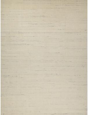 Exquisite Rugs Malmo hand-knotted New Zealand Wool Ivory Area Rug