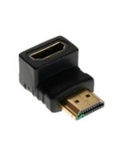 InLine HDMI-Adapter HDMI M bis W gewinkelter Stecker (17600H)