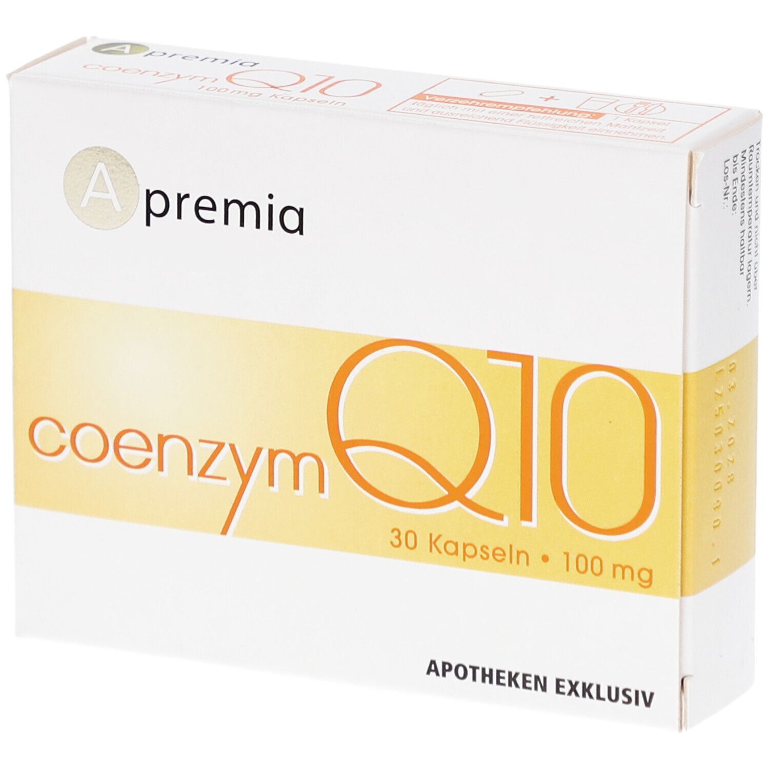 Apremia Q10 Coenzym 60Mg KPS 30 St Kapseln