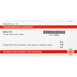Sulfur D6 Ampullen 8 ML
