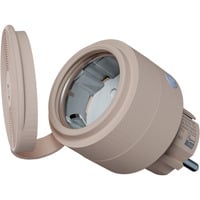 Wave Outdoor Plug S LR, Steckdose beige