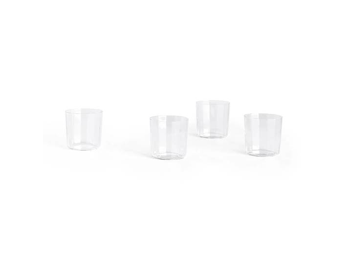 HAY Verre Angle Lot de 4 Wide 7,5 cm