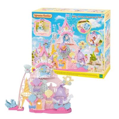 Sylvanian Families 5841 - Baby Dream Amusement Park, Freizeitpark Glückstraum, Großes Spielset