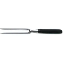 Victorinox Tranchiergabel, Küchenmesser, Schwarz, Silber