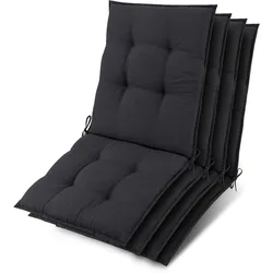 NIEDERLEHNER Sun-NL 105x50x8cm Anthrazit (4tlg)