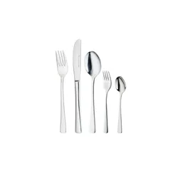 KHG Besteckset  30-teilig  "726" , silber , Edelstahl