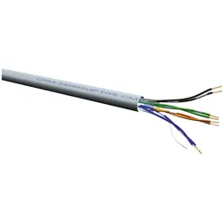 Roline UTP Kabel Kat. 5e, Litzendraht 300m (UTP, CAT5e, 300 m), Netzwerkkabel