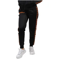 Givova, Unisex, Sporthose, Trikotband Jogginghose (3XL), Orange, Schwarz