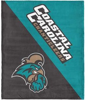 NCAA Sun Belt Halftone Silk Touch Throw Blanket
