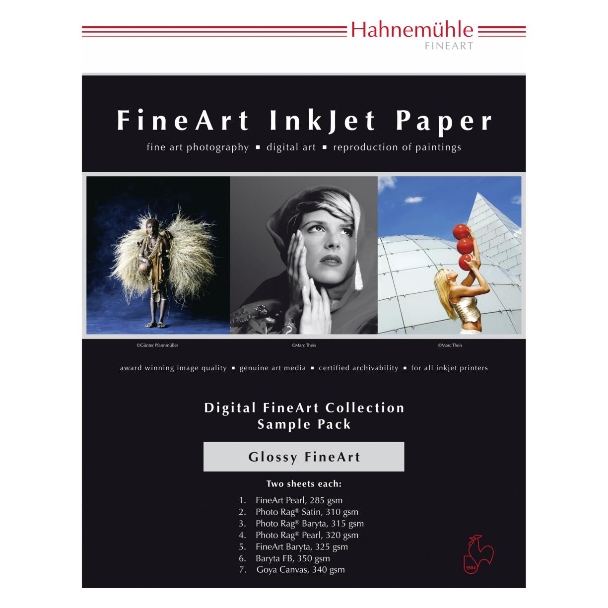 Hahnemühle Fotopapier für A4-Drucker (HAH10640308) (350 g/m², A4, 16 Stk.) (10640308)