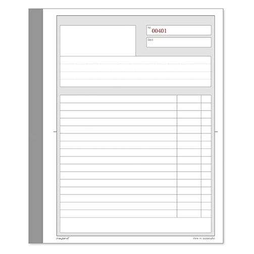 Mayland-Burde Mayland 92220460, Monochromatic, Grey, White, 50 sheets, Adult (92220460)