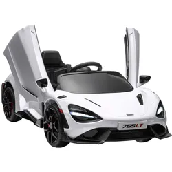 Kinder Elektroauto 12 V Kinderauto mit 2,4G Fernbedienung, MP3 Musik Weiß