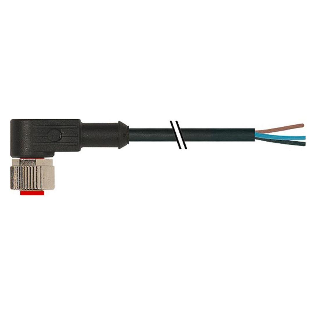 RS PRO M12 connector female angled 5p 5m (7300-12361-6350500)