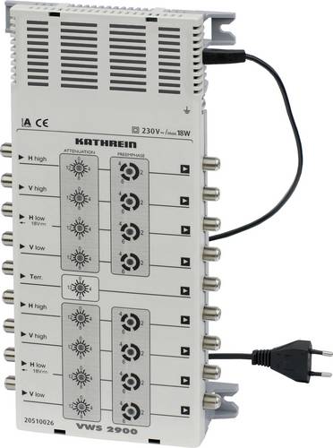 Kathrein VWS 2900 SAT-Verstärker 8-fach 24 dB