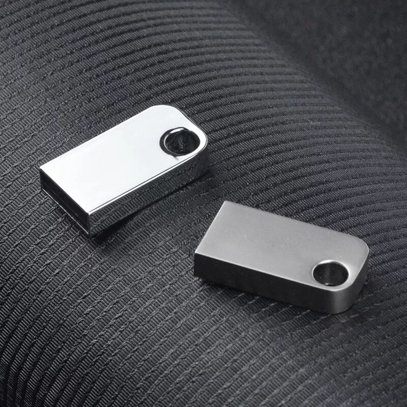 INF Clé USB 3.0 Haute Vitesse en Alliage de Zinc Argenté - Transfert Bidirectionnel PC/Téléphone 128 Go 128 Go