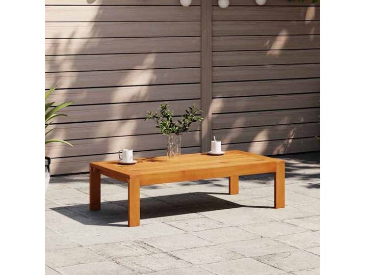 Prix bas - Table de jardin 100x50x27 cm bois d'acacia solide - Table d'extérieur （186286758618)