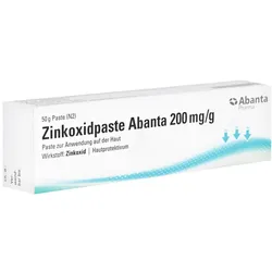 Zinkoxidpaste Abanta 200 mg/g 50 g