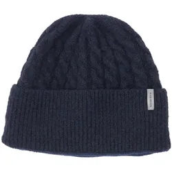Röhnisch Beanie Cable Lined, navy