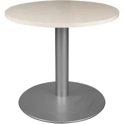 Rundtisch mit Tellerfußgestell
