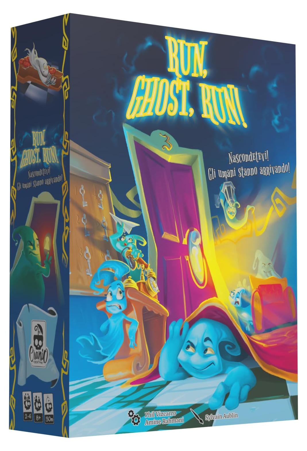 Cranio Creations - Run Ghost Run, Verstop je, Mensen komen eraan, Italiaans
