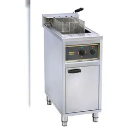 ROLLER GRILL Standfritteuse mit einem Becken 16 L, 400x600x980 (BxTxH), 12 kW