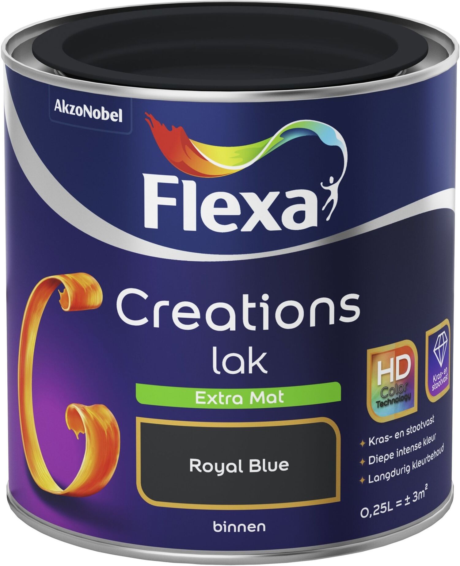 Flexa Creations Lak Extra Mat - Royal Blue