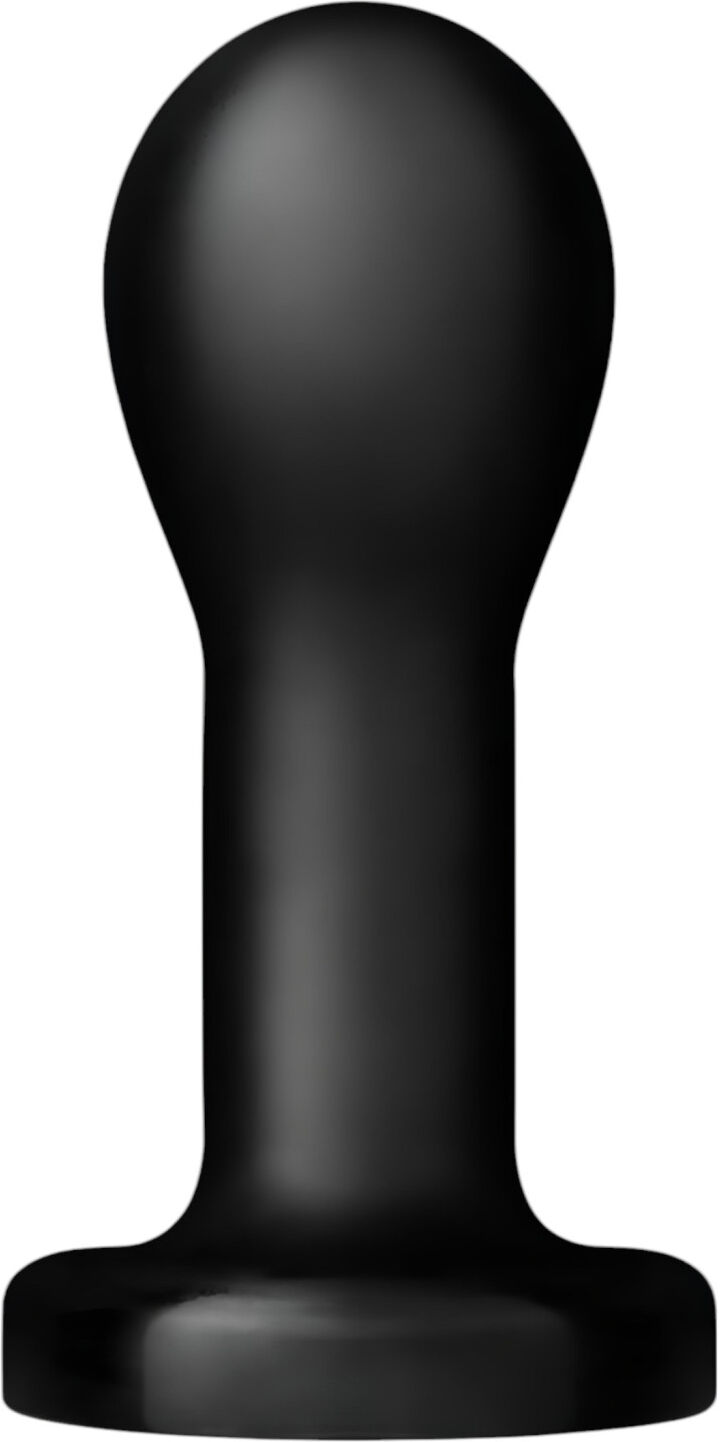 BUTTR Hammerhead - Large Black Anal Dildo