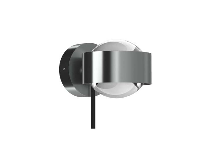 Top Light Avantgarde Wandleuchte Puk! 80 Wall LED - Chrom matt ,