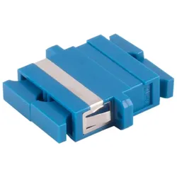 LWL-Verbinder Duplex SC-SC UPC blau