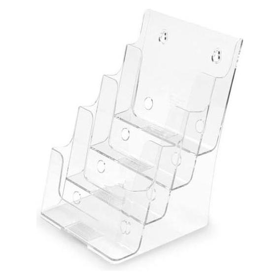 Deflecto Prospekthalter "Classic" DIN A5, 3 Fächer (A5) (LHPA531)