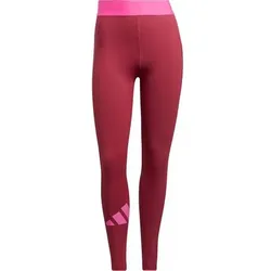 ADIDAS Damen TECHFIT ADI LIFE MID RISE LONG BOS TIGHT, Größe XS in Rot Rot
