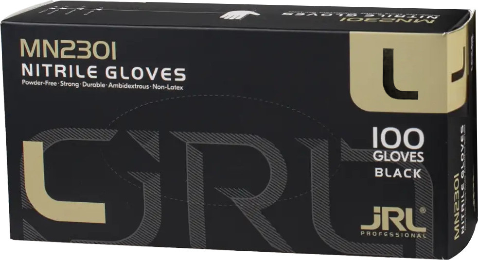 JRL Nitril Handschuhe L Schwarz JR-01886