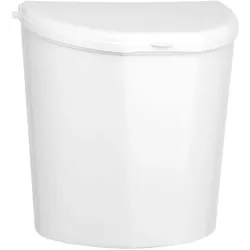 Brunner Abfallbehälter Pillar XL  Kunststoff, weiß 10 Liter