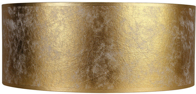 Ebern Designs Cotton Drum Lamp Shade Gold 18cm H x 40cm W x 40cm D