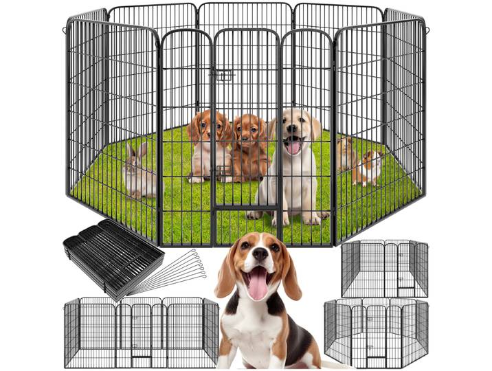 Enclos pour chien modulable - 100 cm
