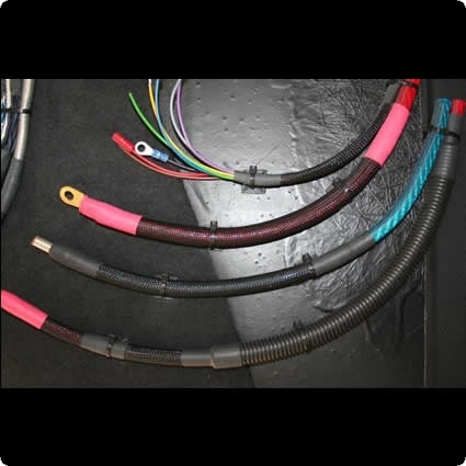 Toms Car HiFi Gewebeschlauch Nennweite 20mm 100 Meter Rolle