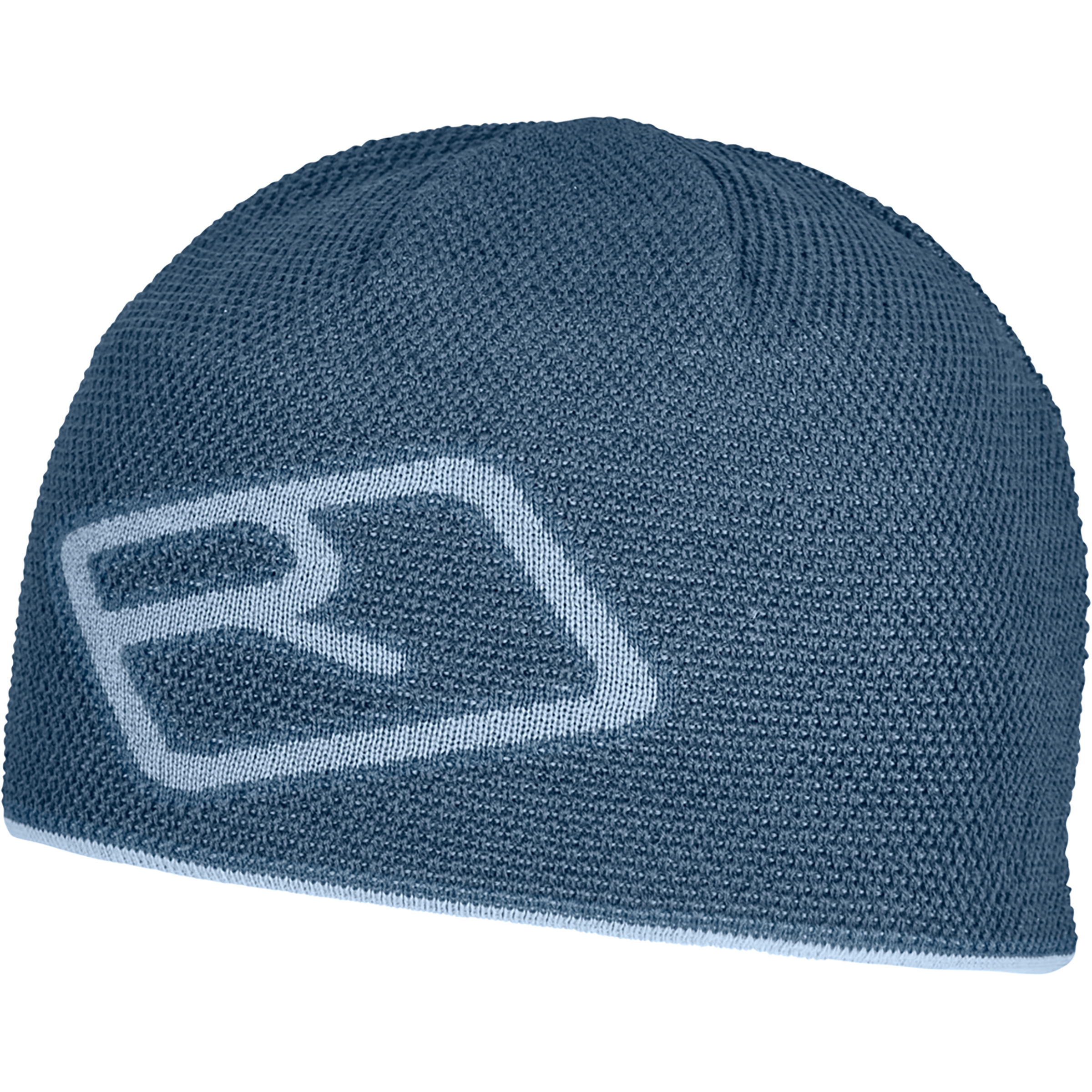 Ortovox Merino Logo Knit Mützen & Beanies grau Trekking Hautfreundlich Lyocell (Tencel) | Merinowolle
